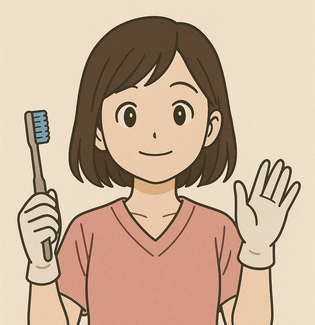 30代・歯科衛生士の似顔絵